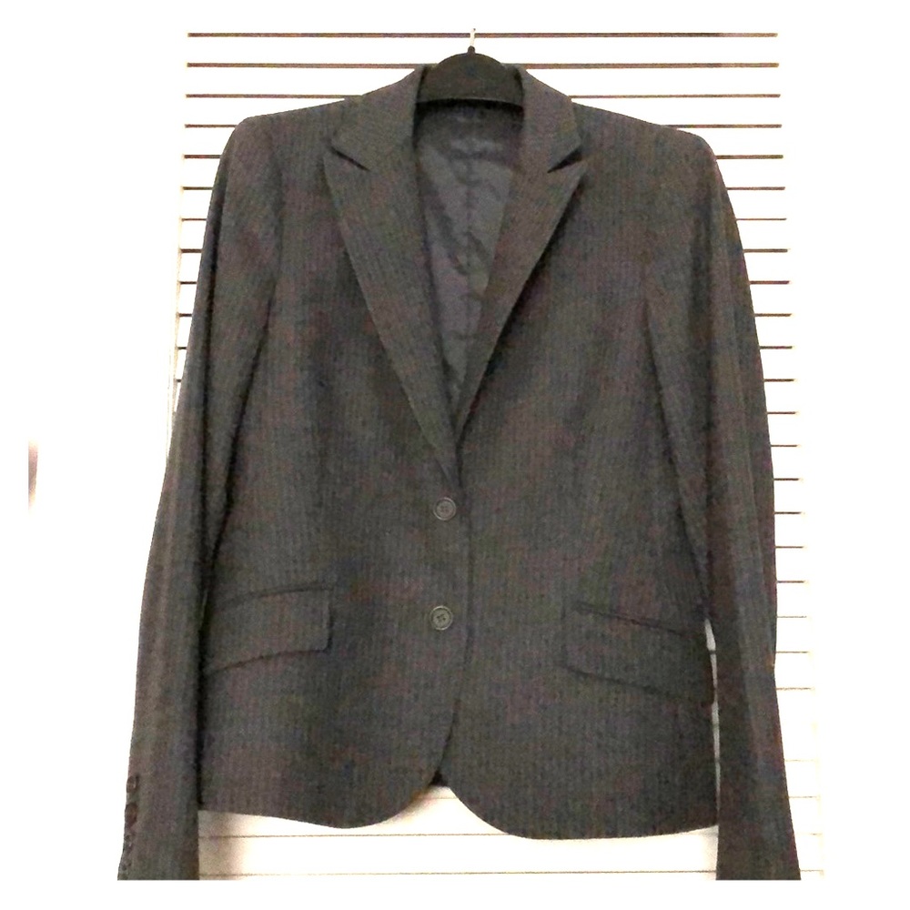 Theory Wool Striped Blazer